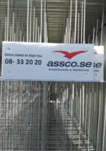 Assco Byggstaket 210cm höjd